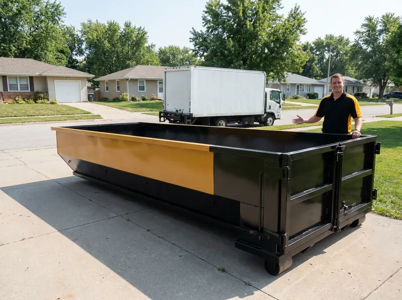 20-Yard Dumpster Rental in Des Moines, IA